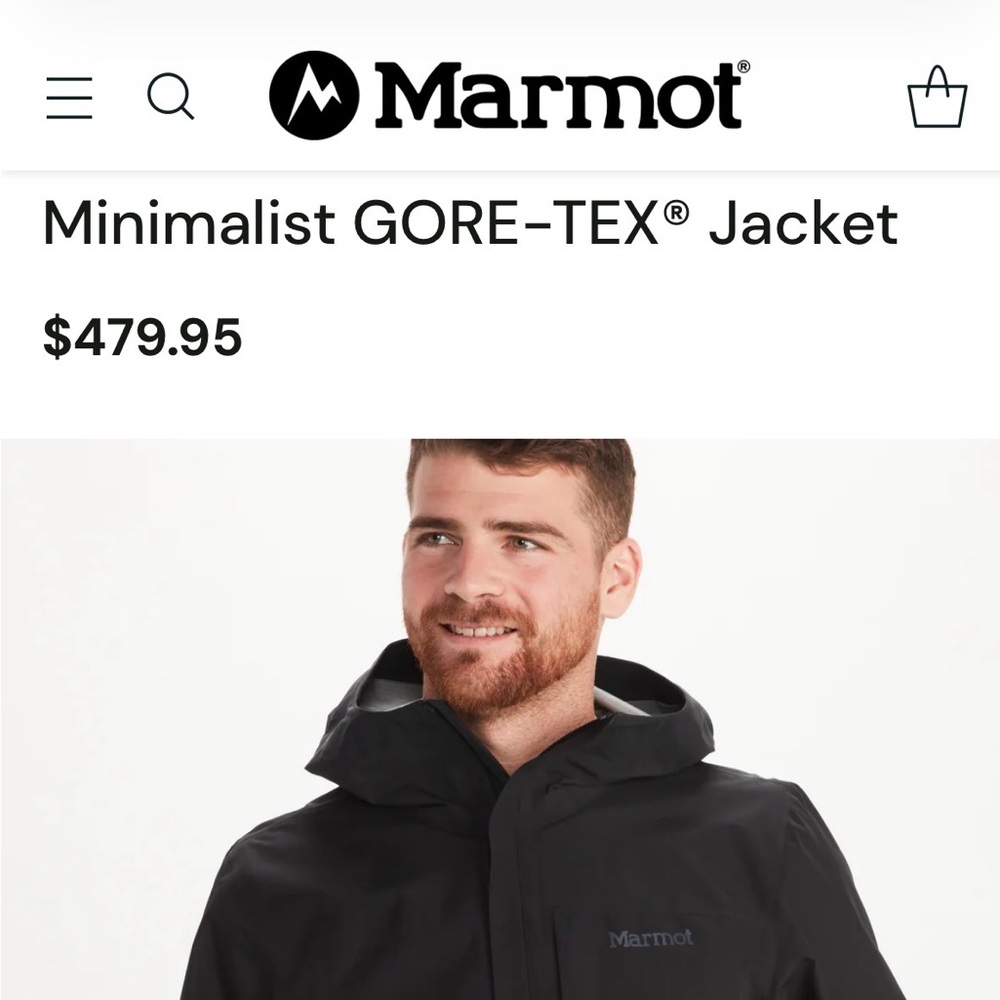 Medium Men's GORE-TEX® Minimalist Jacket- rain jacket - Picture 10 of 10